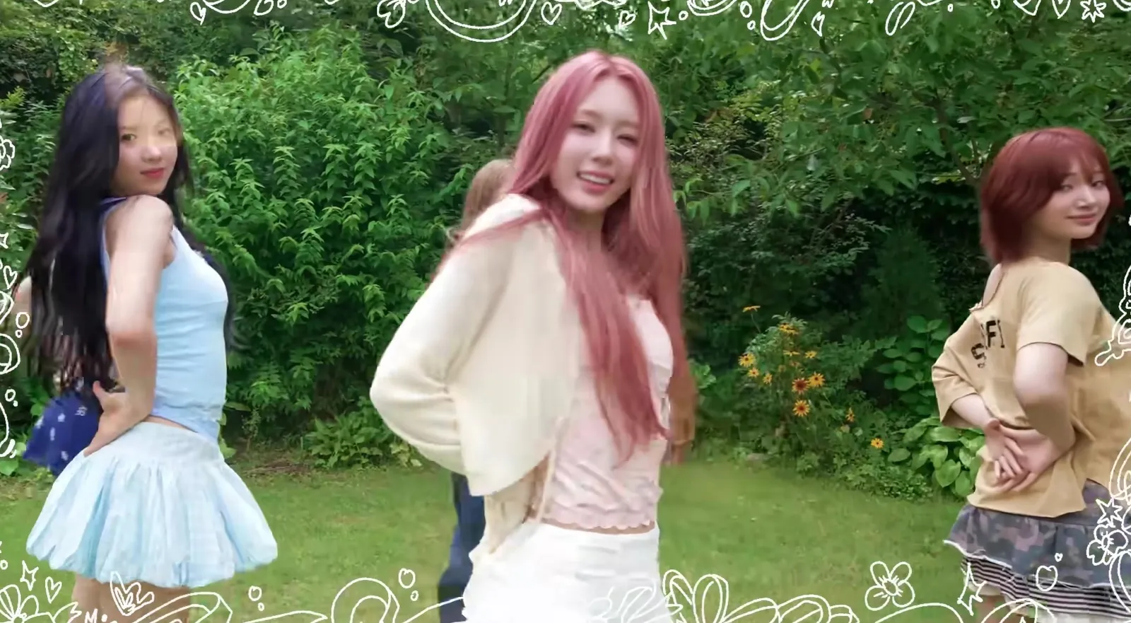 이프아이 IRL 스페셜 안무 영상 속 멤버
