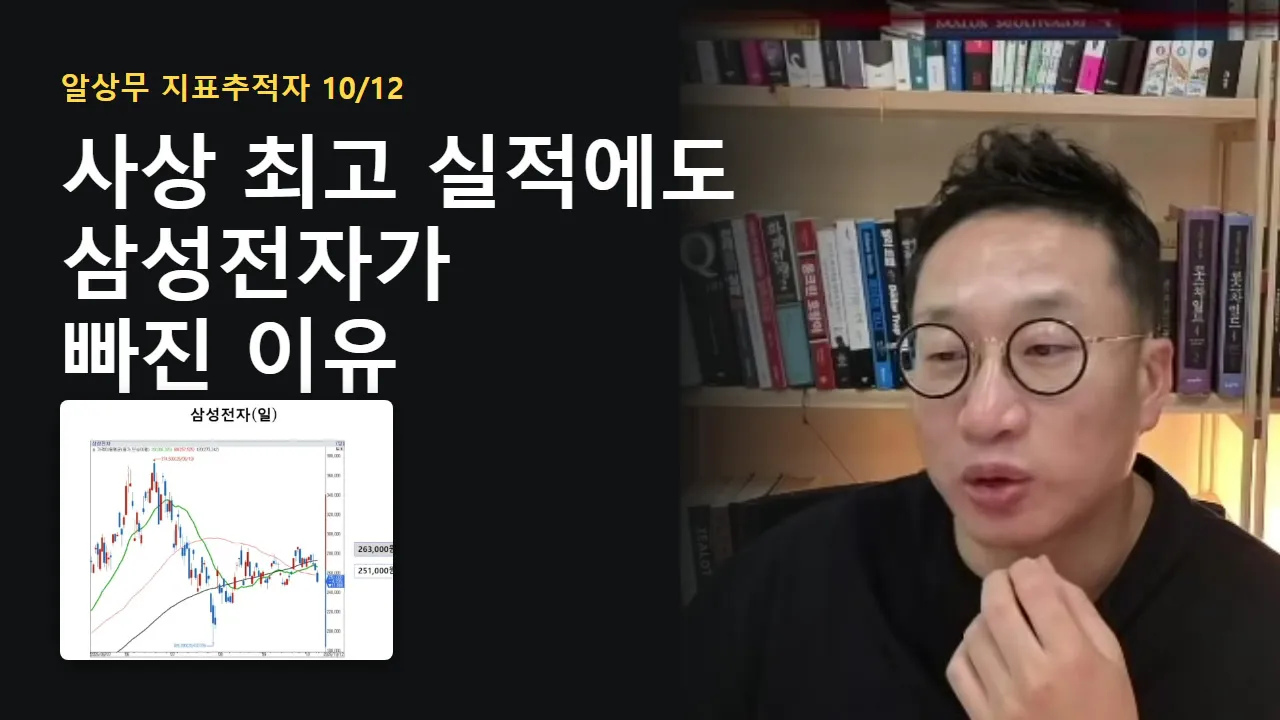 사상 최고 실적에도 삼성전자가 빠진 이유는 '신뢰'다